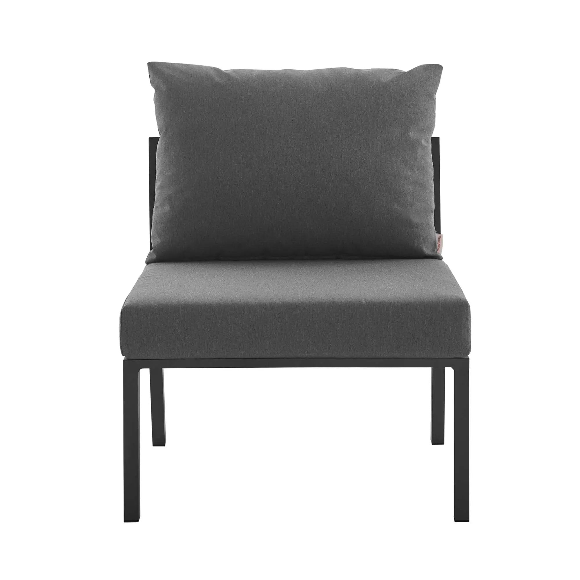 Riverside Outdoor Patio Aluminum Armless Chair by Modway by HouseOfZazla
