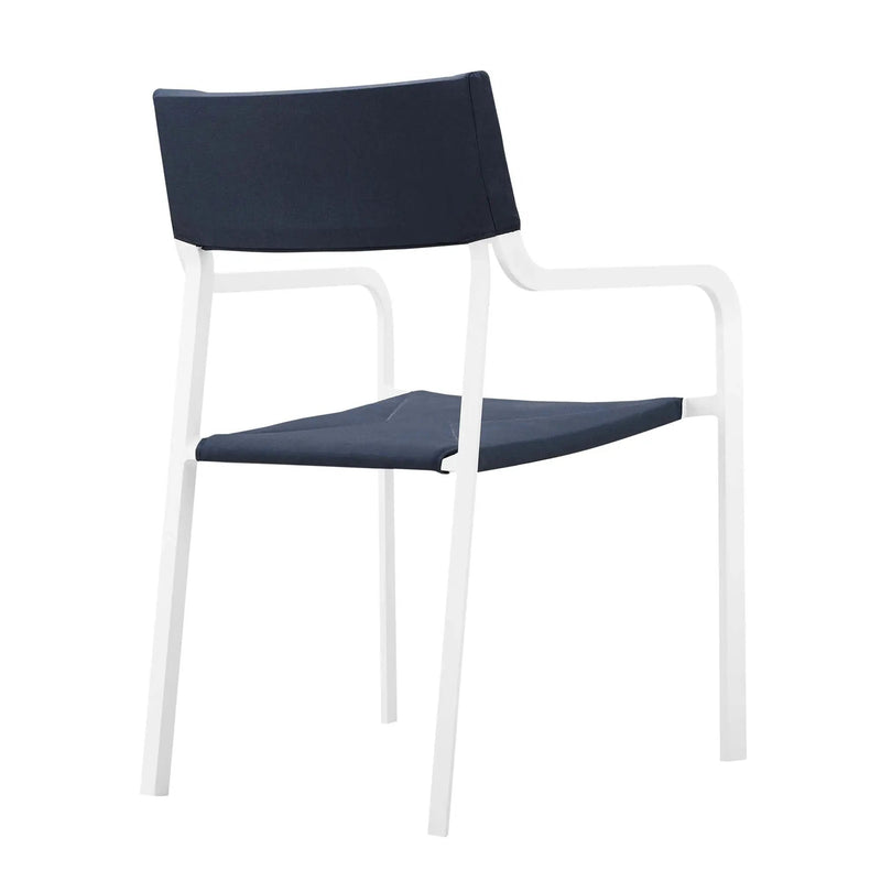 Raleigh Stackable Outdoor Patio Aluminum Dining Armchair by Modway by HouseOfZazla