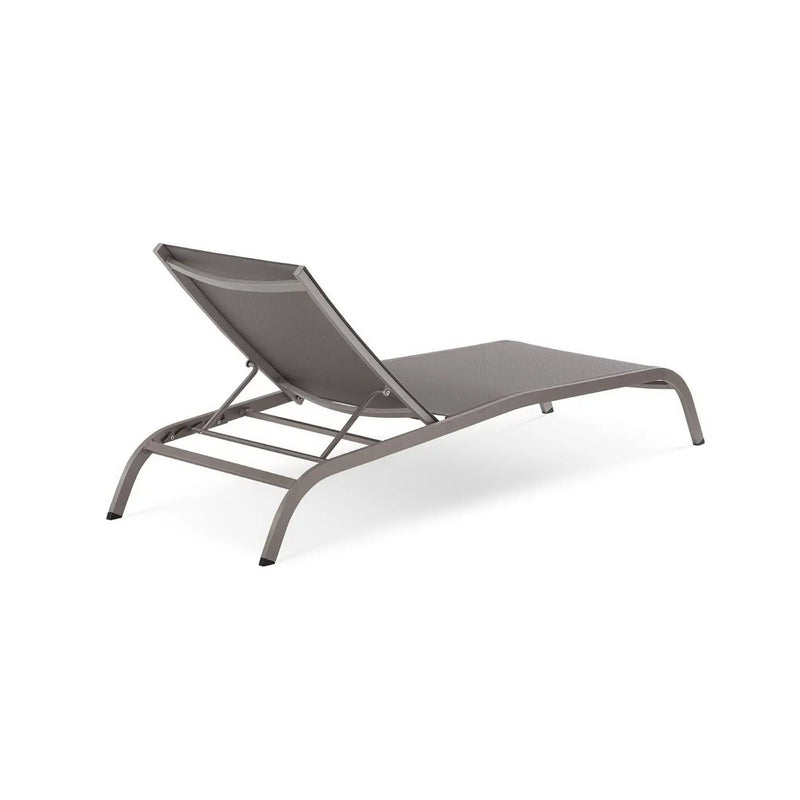 Savannah Mesh Chaise Outdoor Patio Aluminum Lounge Chair by Modway by HouseOfZazla