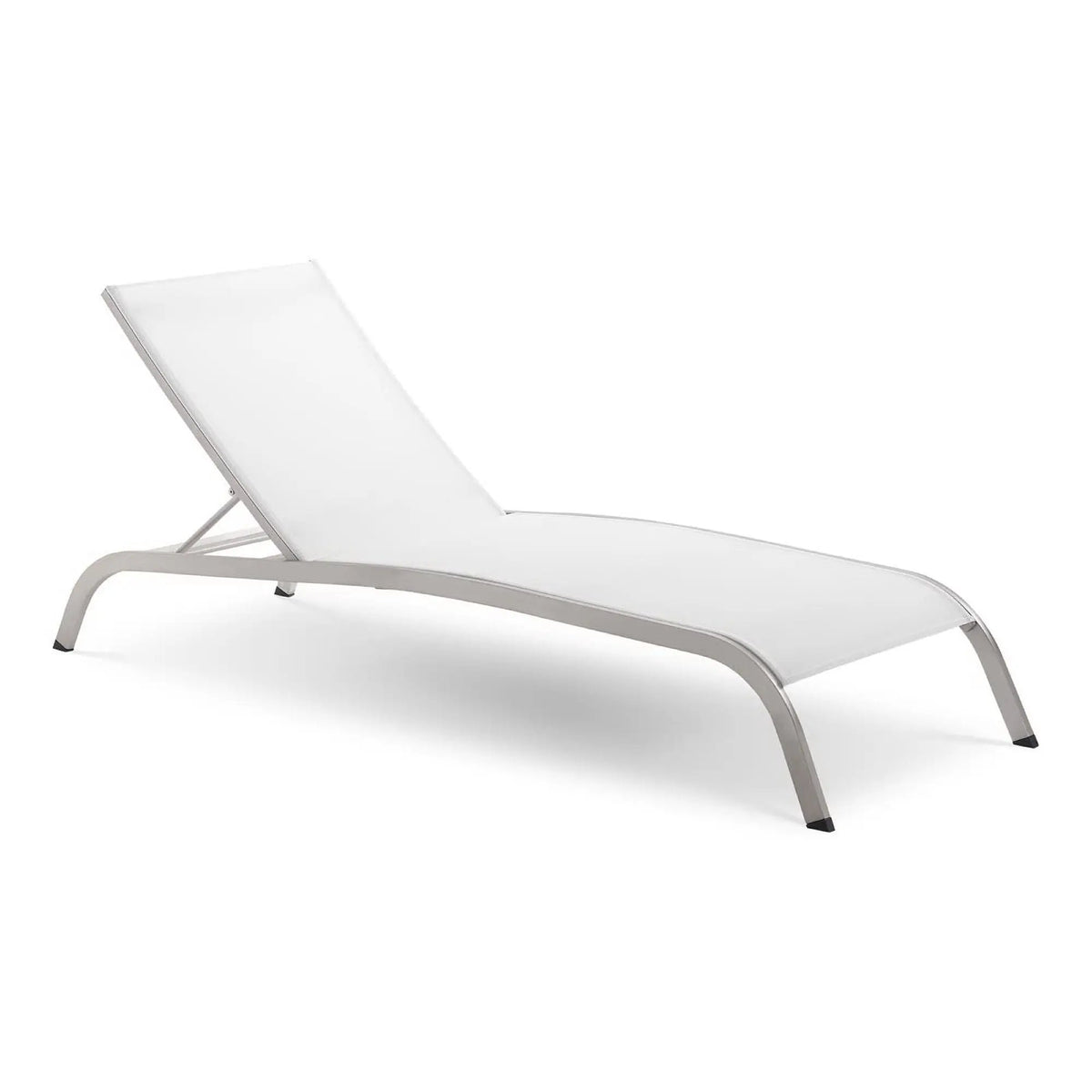 Savannah Mesh Chaise Outdoor Patio Aluminum Lounge Chair by Modway by HouseOfZazla