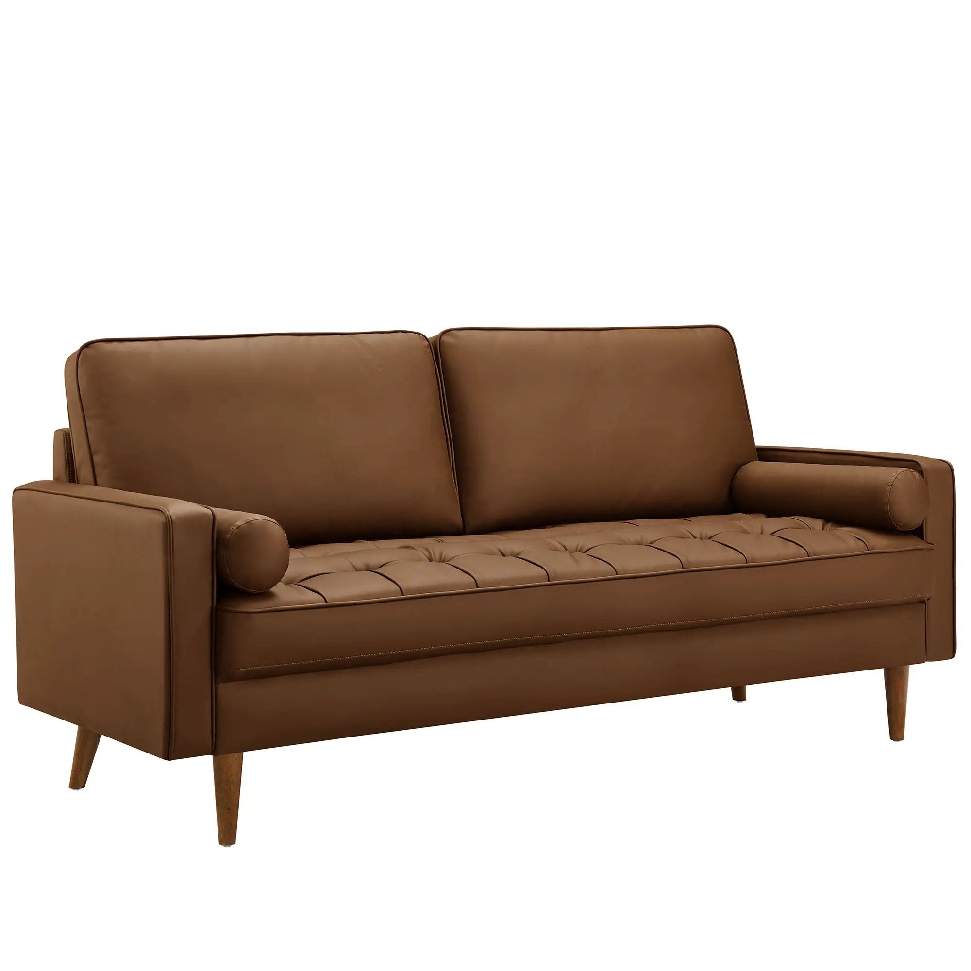 Valour Tufted Vegan Leather Sofa by Modway by HouseOfZazla