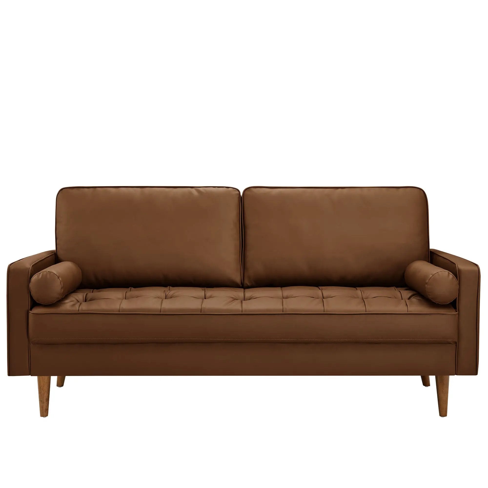 Valour Tufted Vegan Leather Sofa by Modway by HouseOfZazla