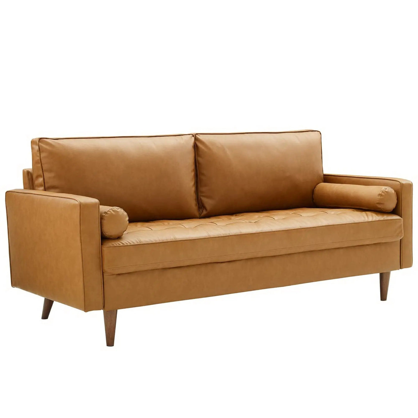 Valour Tufted Vegan Leather Sofa by Modway by HouseOfZazla