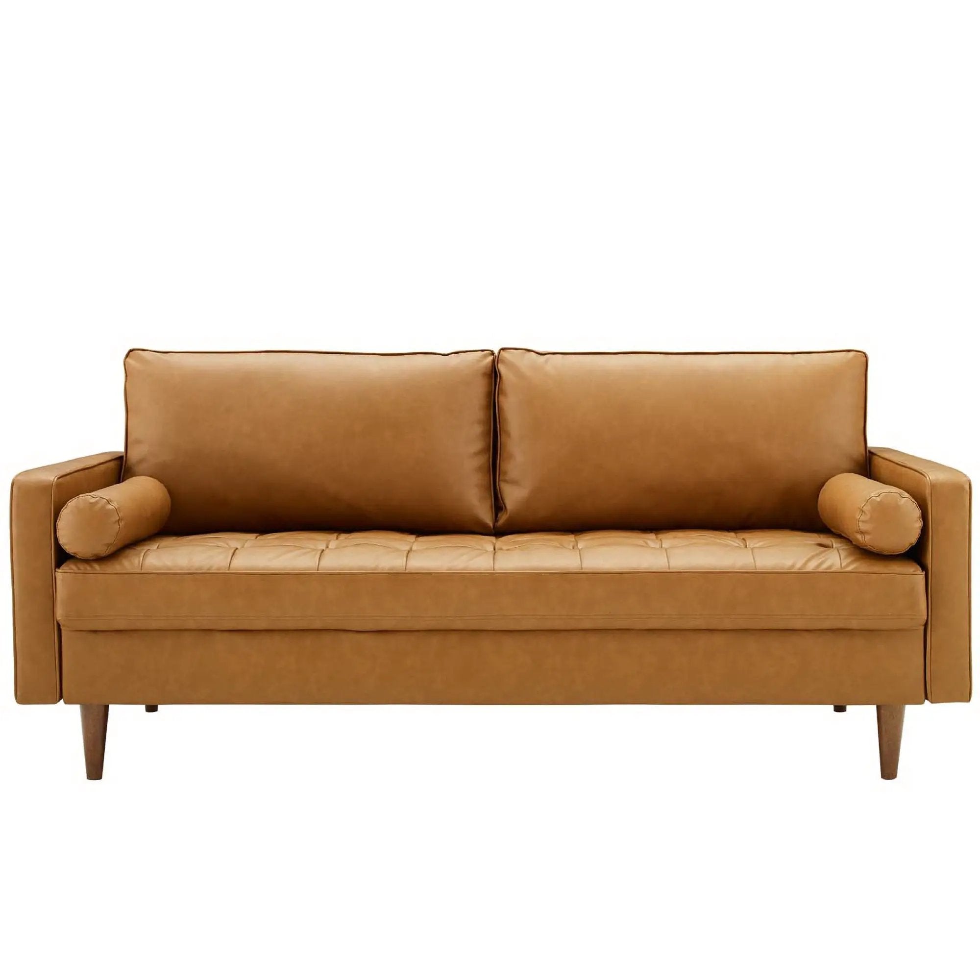 Valour Tufted Vegan Leather Sofa by Modway by HouseOfZazla