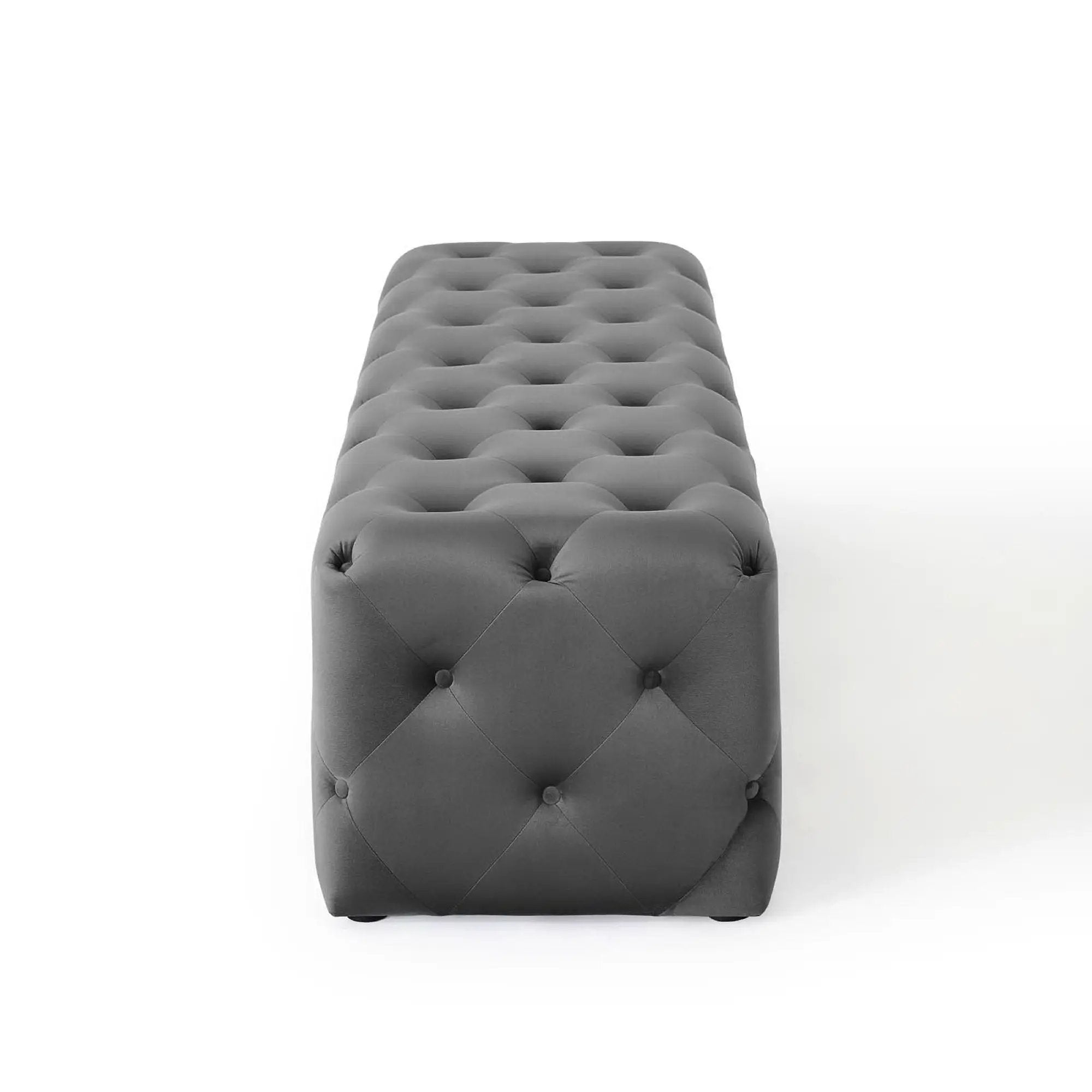 Amour 72" Tufted Button Entryway Performance Velvet Bench by Modway by HouseOfZazla