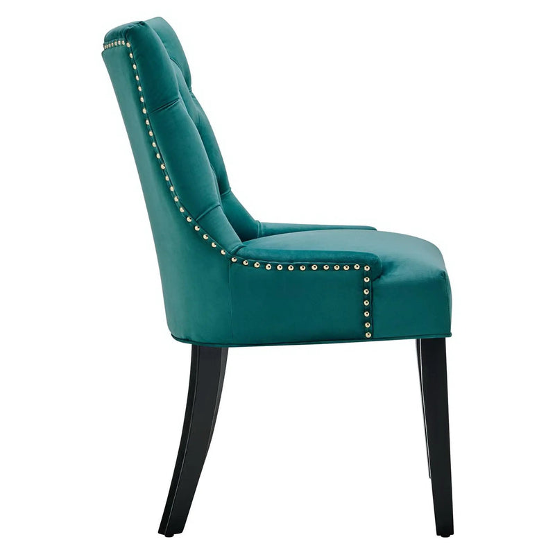 Regent Tufted Performance Velvet Dining Side Chairs Set of 2 by Modway by HouseOfZazla