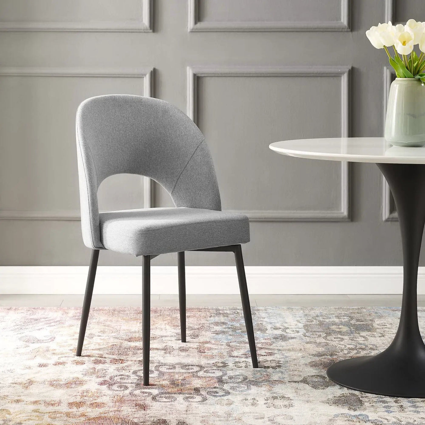 Rouse Upholstered Fabric Dining Side Chair by Modway by HouseOfZazla