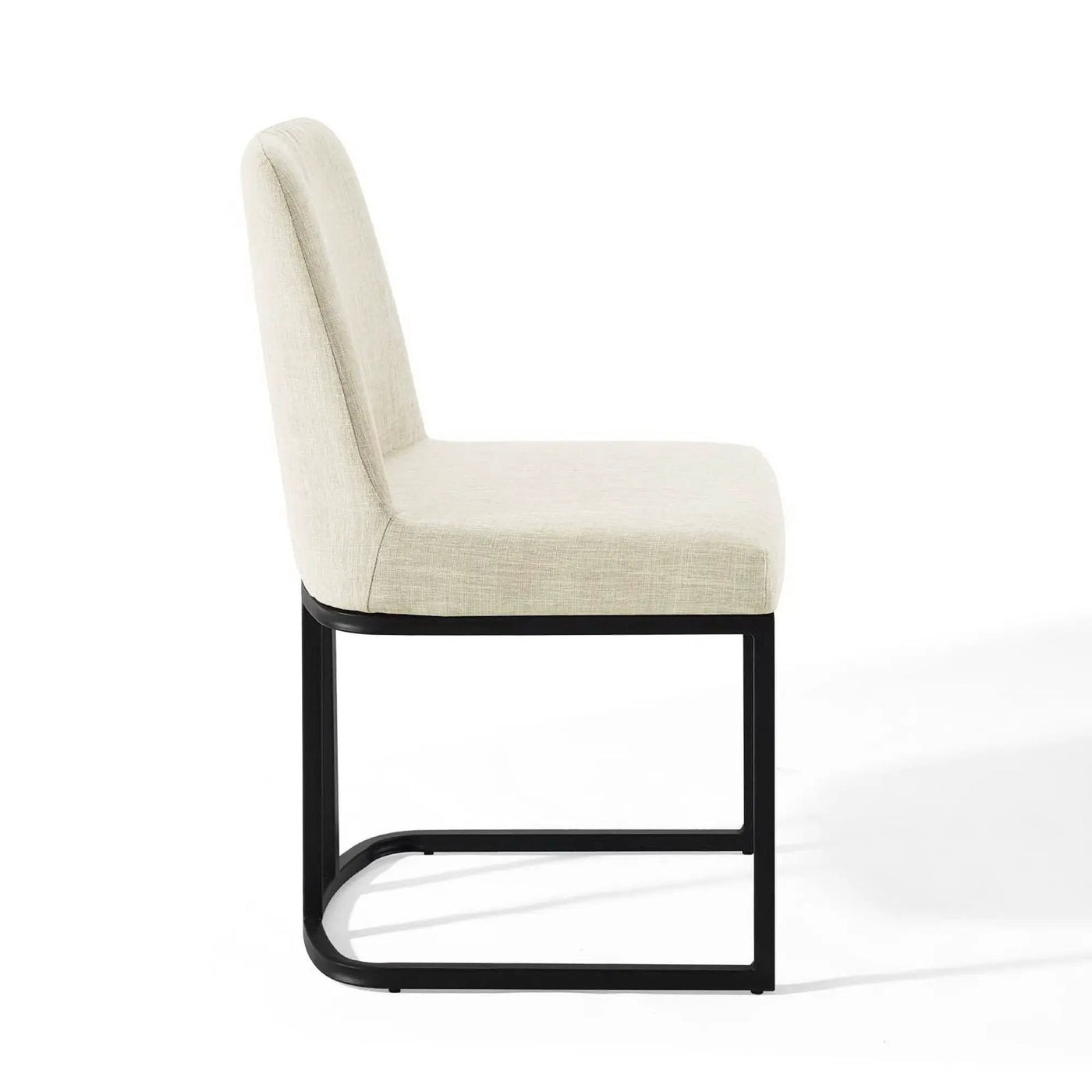 Amplify Sled Base Upholstered Fabric Dining Side Chair by Modway by HouseOfZazla