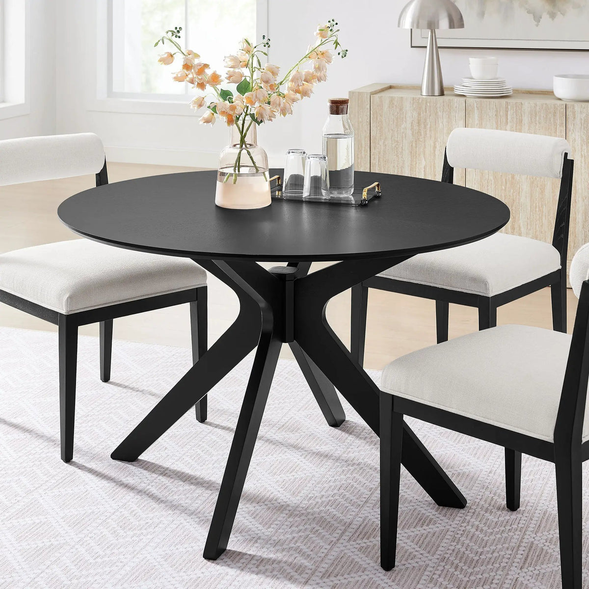 Crossroads 47" Round Wood Dining Table by Modway by HouseOfZazla