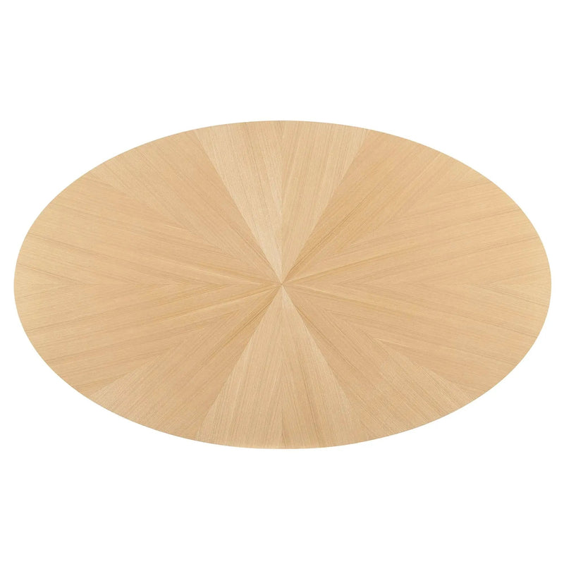 Crossroads 71" Oval Wood Dining Table by Modway by HouseOfZazla