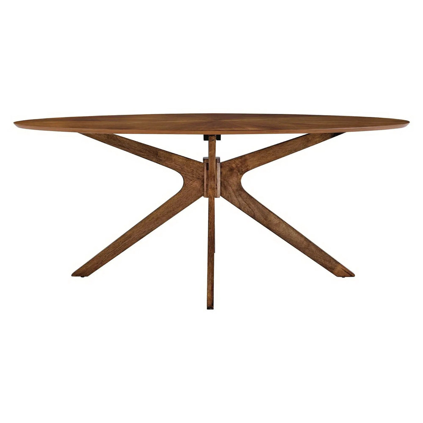 Crossroads 71" Oval Wood Dining Table by Modway by HouseOfZazla
