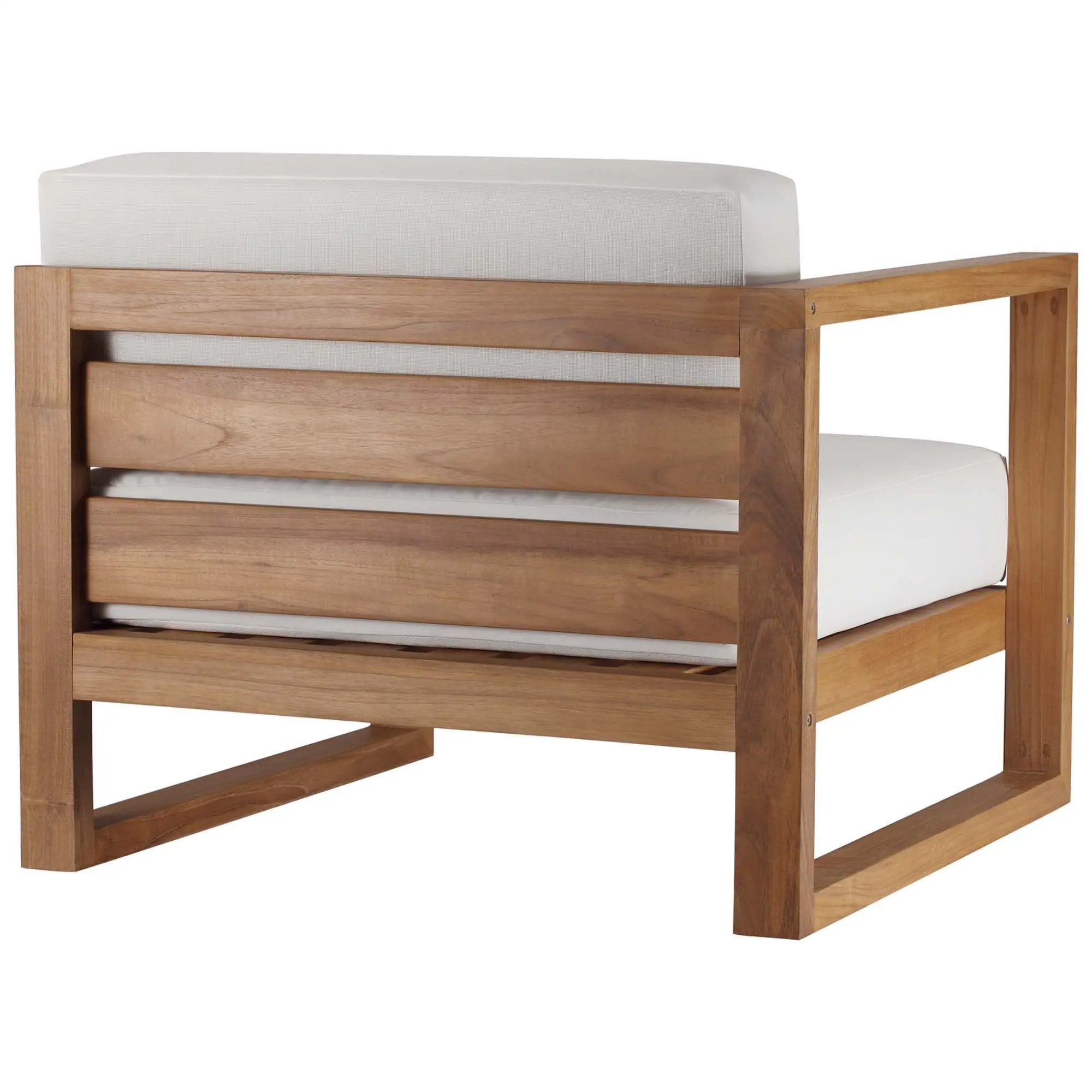Upland Outdoor Patio Teak Wood Left-Arm Chair by Modway by HouseOfZazla