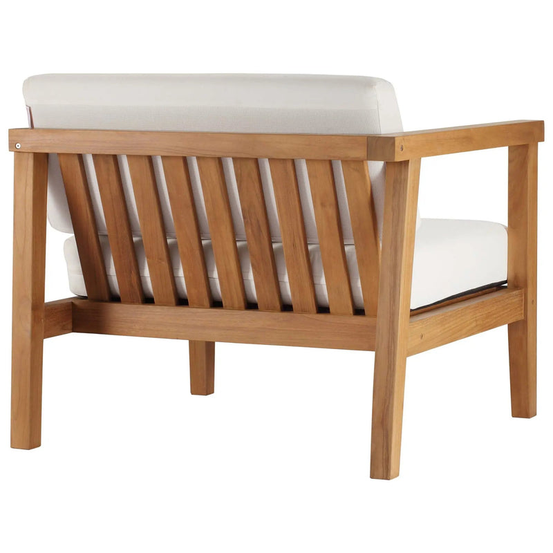 Bayport Outdoor Patio Teak Wood Left-Arm Chair by Modway by HouseOfZazla