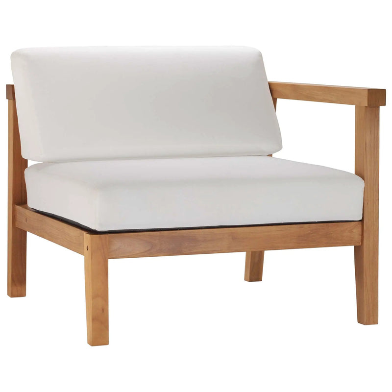 Bayport Outdoor Patio Teak Wood Right-Arm Chair by Modway by HouseOfZazla