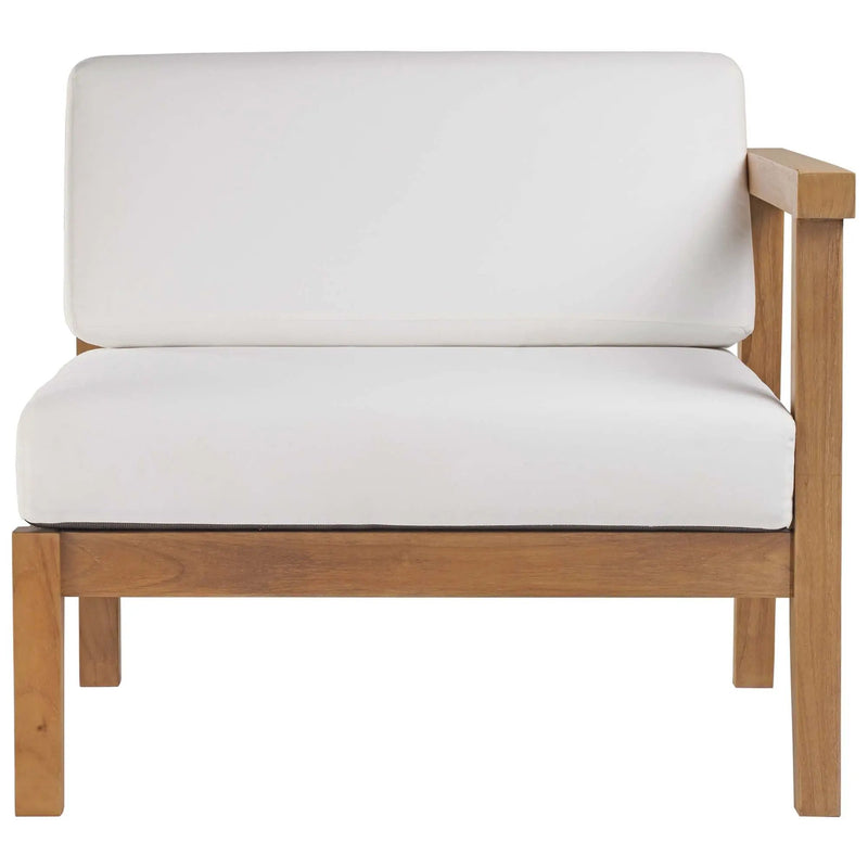 Bayport Outdoor Patio Teak Wood Right-Arm Chair by Modway by HouseOfZazla