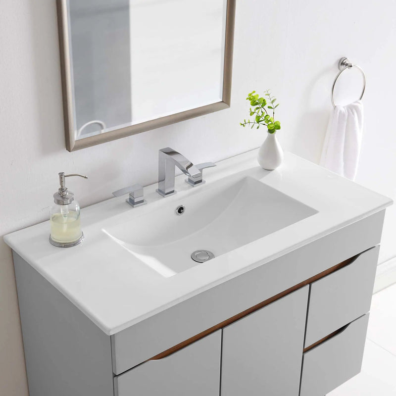 Cayman 36" Bathroom Sink by Modway by HouseOfZazla