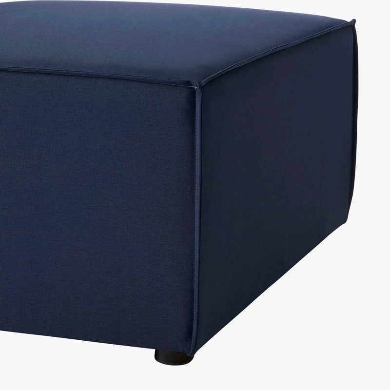 Saybrook Outdoor Patio Upholstered Sectional Sofa Armless Chair by HouseOfZazla