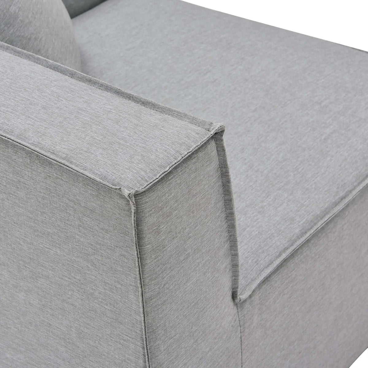 Saybrook Outdoor Patio Upholstered Sectional Sofa Corner Chair by HouseOfZazla
