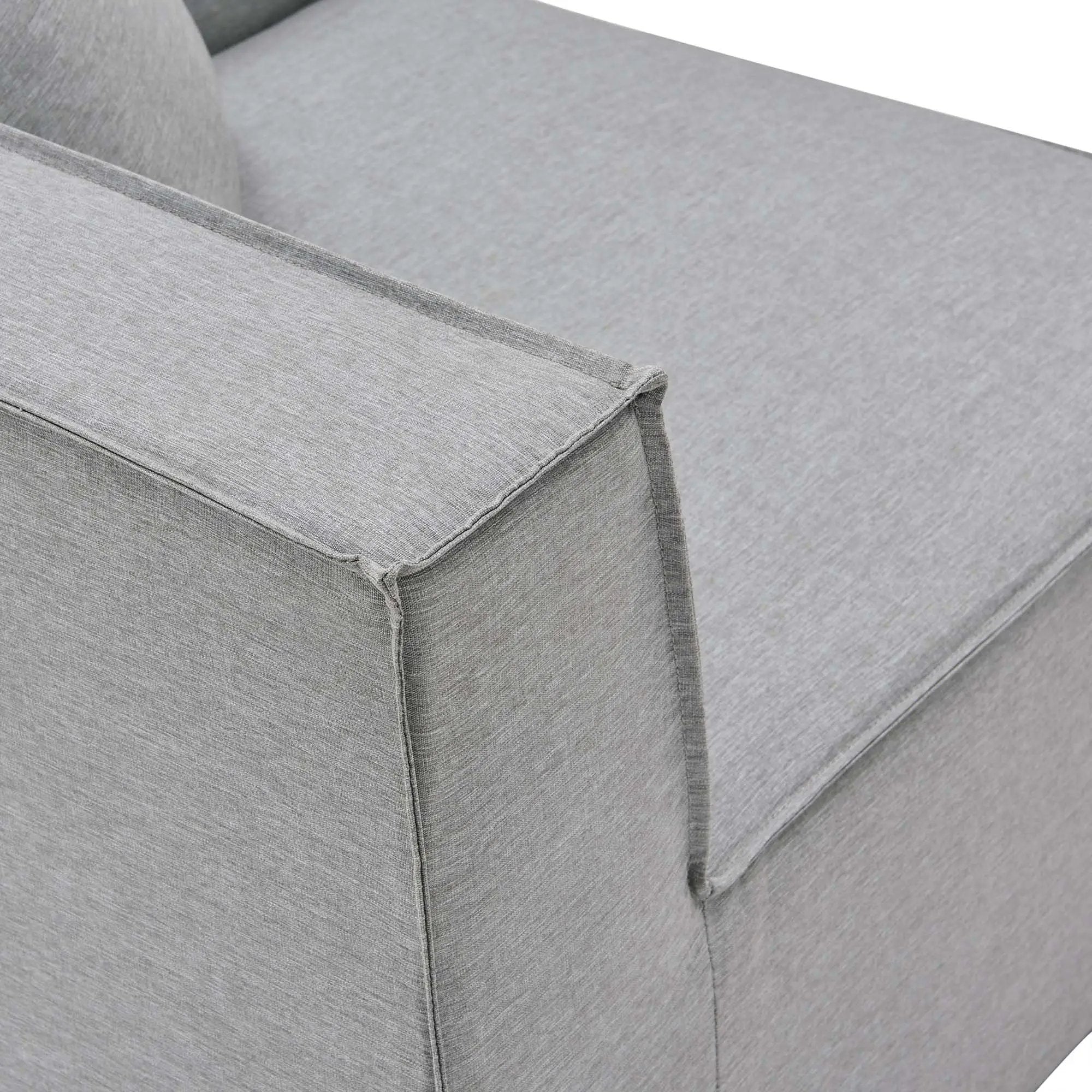 Saybrook Outdoor Patio Upholstered Sectional Sofa Corner Chair by HouseOfZazla