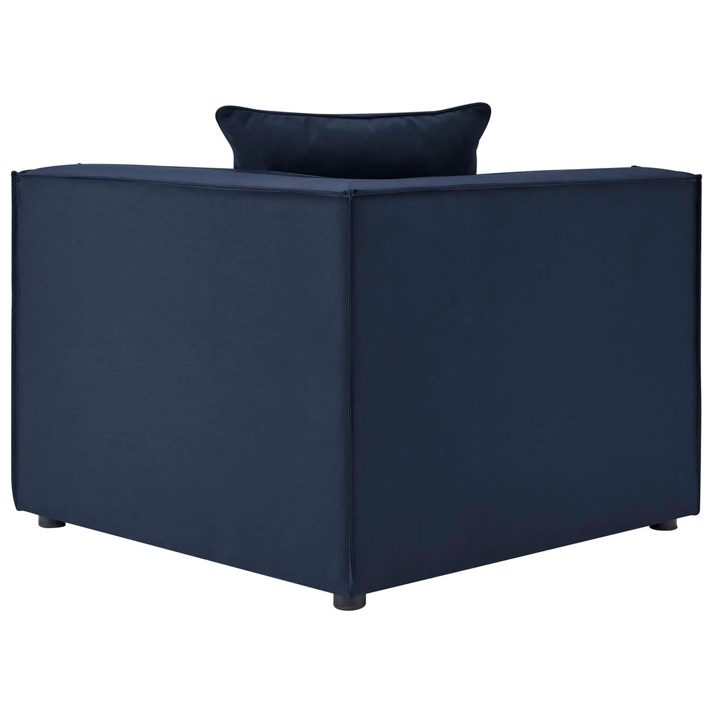 Saybrook Outdoor Patio Upholstered Sectional Sofa Corner Chair by HouseOfZazla