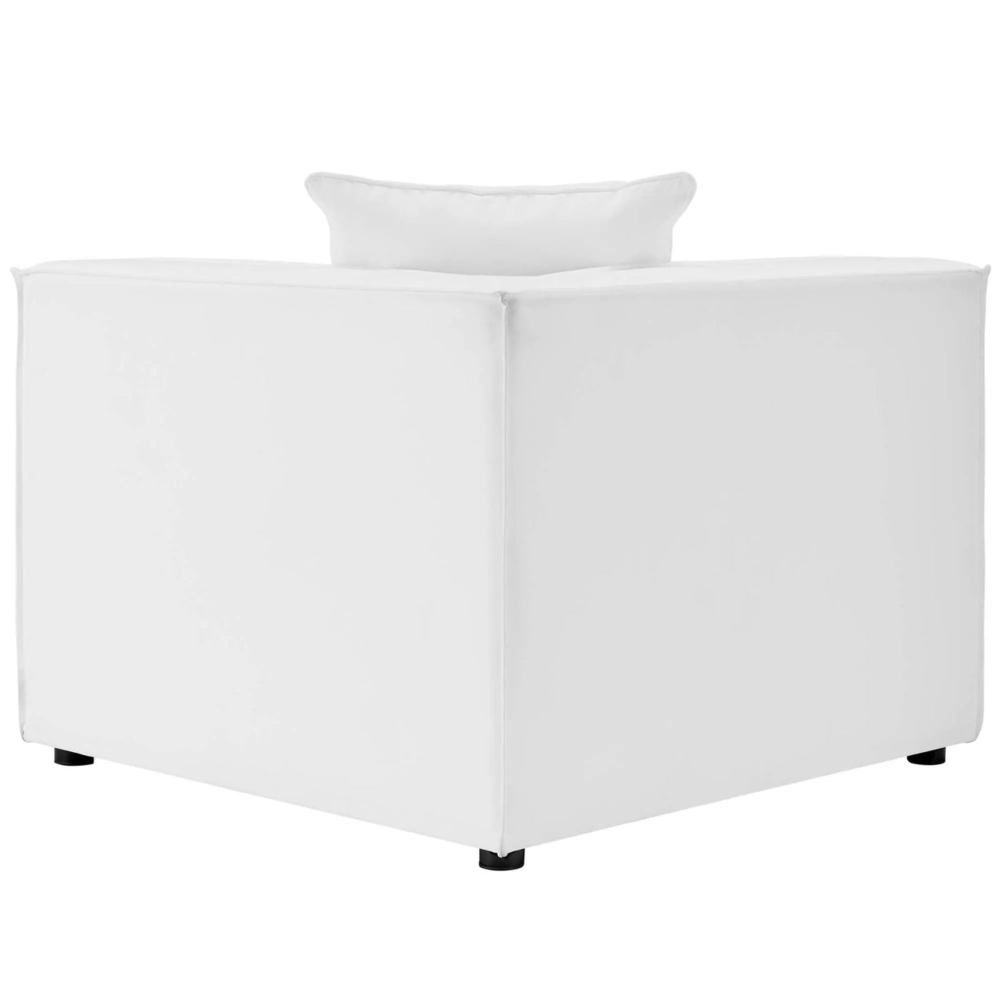 Saybrook Outdoor Patio Upholstered Sectional Sofa Corner Chair by HouseOfZazla