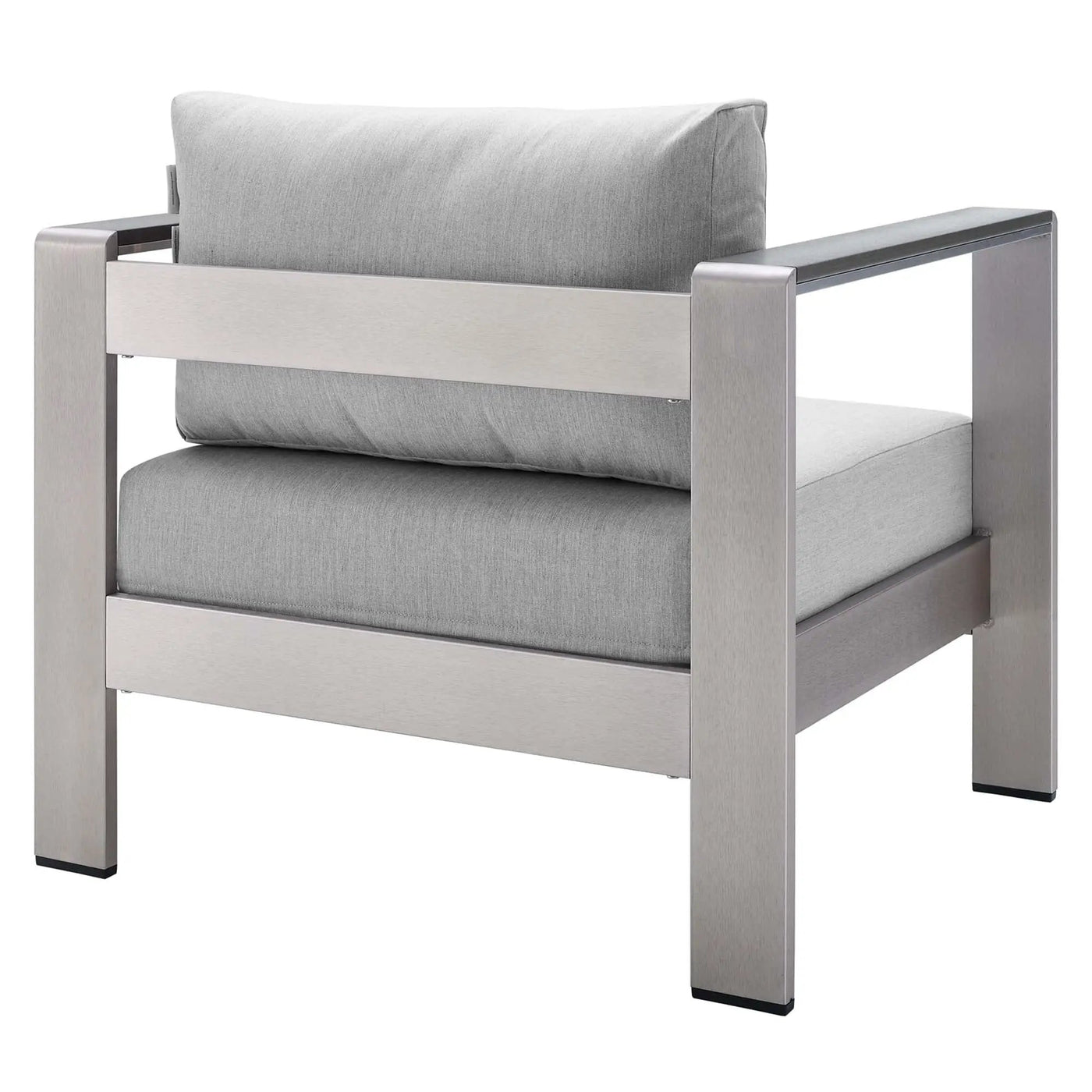 Shore Sunbrella Fabric Aluminum Outdoor Patio Armchair by Modway by HouseOfZazla