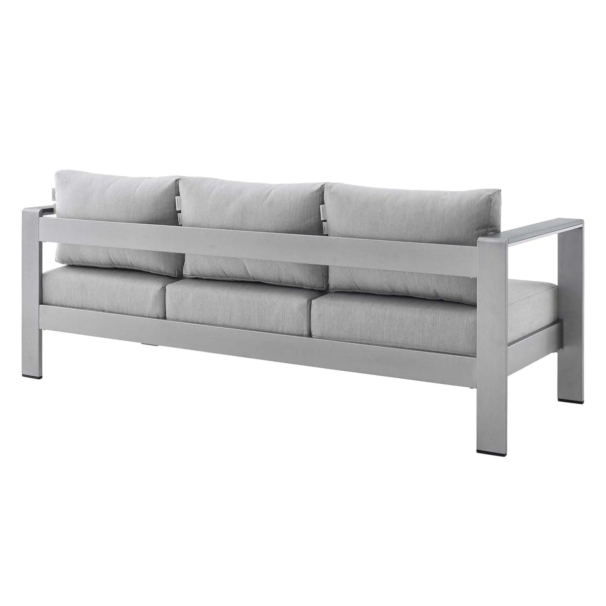 Shore Sunbrella Fabric Aluminum Outdoor Patio Sofa by Modway by HouseOfZazla
