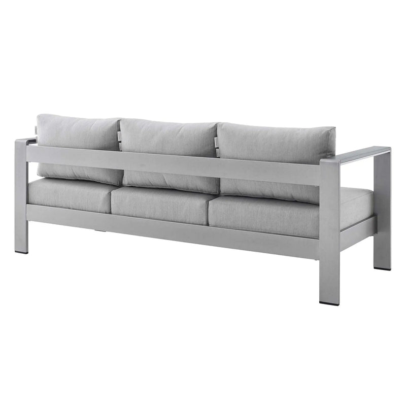 Shore Sunbrella Fabric Aluminum Outdoor Patio Sofa by Modway by HouseOfZazla