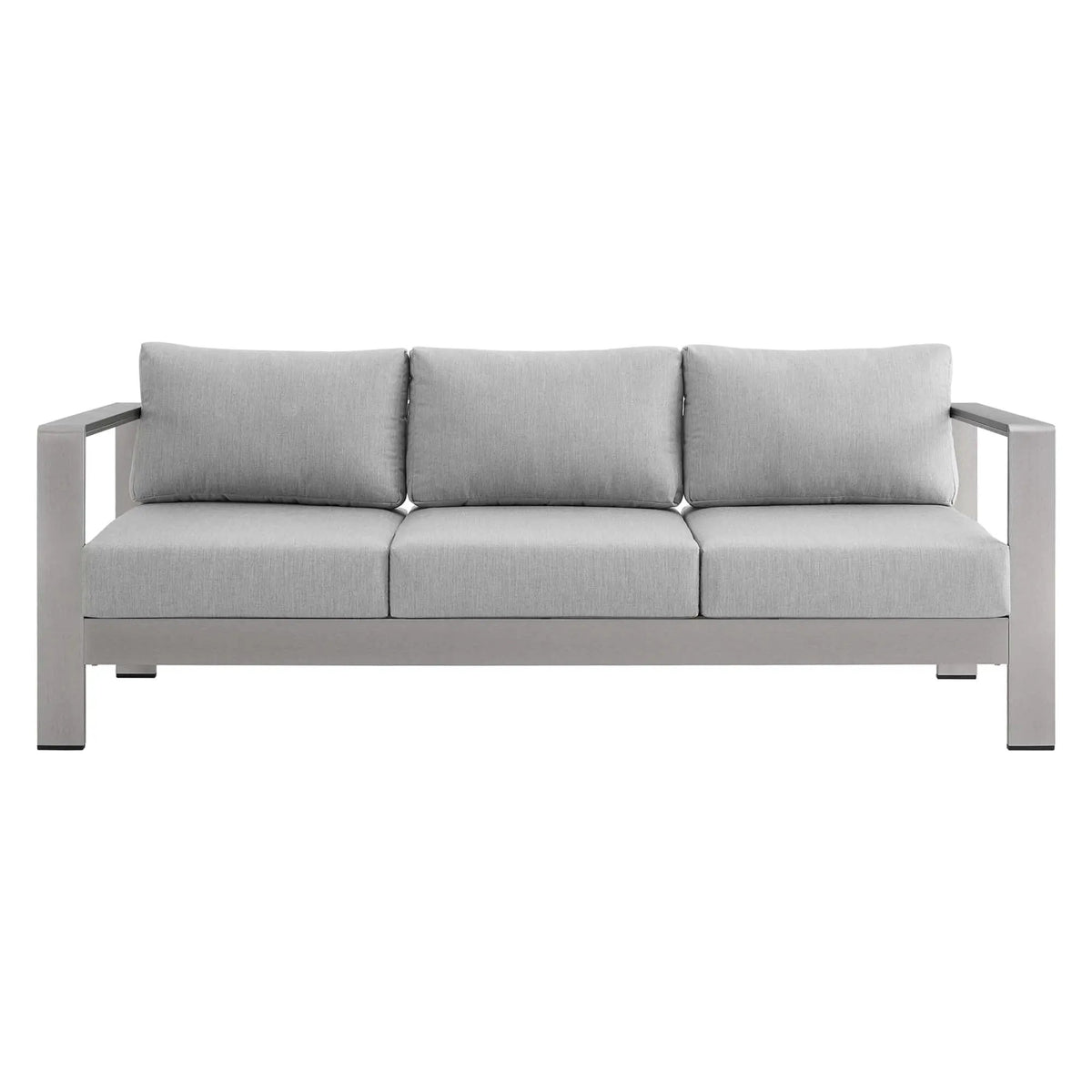 Shore Sunbrella Fabric Aluminum Outdoor Patio Sofa by Modway by HouseOfZazla