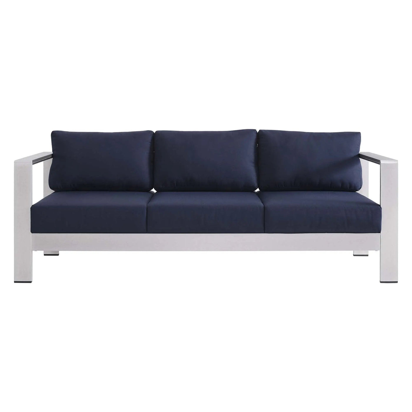 Shore Sunbrella Fabric Aluminum Outdoor Patio Sofa by Modway by HouseOfZazla