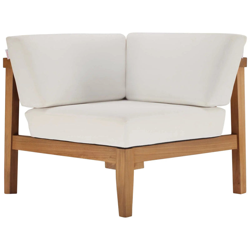 Bayport 3-Piece Outdoor Teak Wood Sectional Sofa Set by Modway by HouseOfZazla