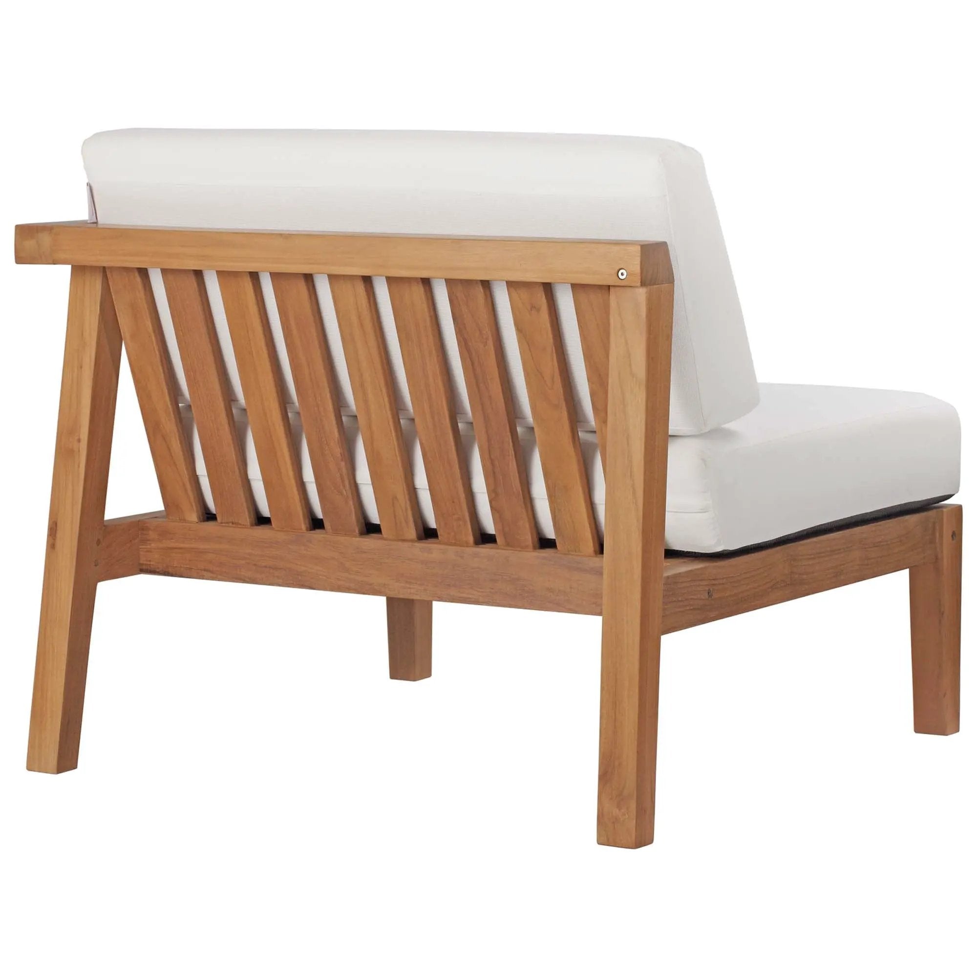 Bayport Outdoor Patio Teak Wood 2-Seater Loveseat by Modway by HouseOfZazla