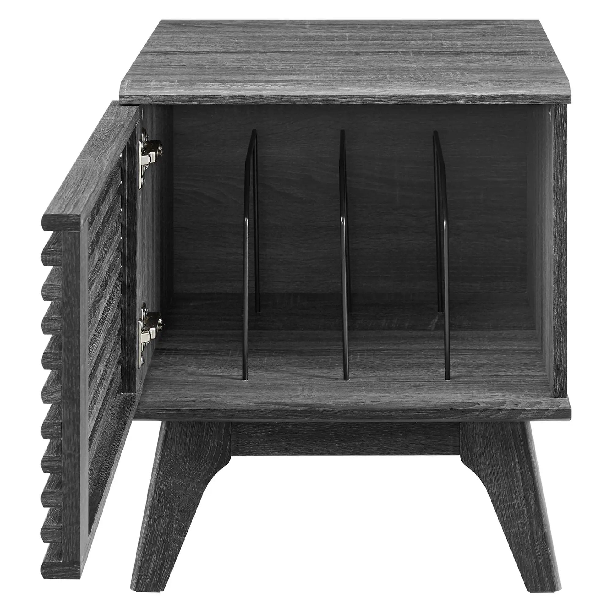 Render Vinyl Record Display Stand by Modway by HouseOfZazla