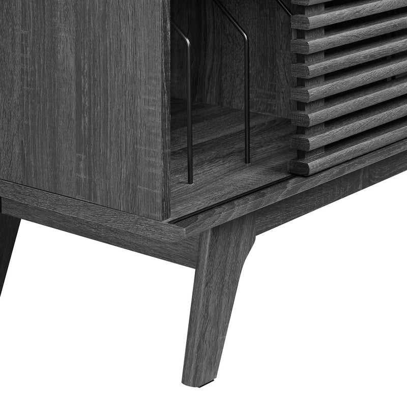 Render Vinyl Record Display Stand by Modway by HouseOfZazla