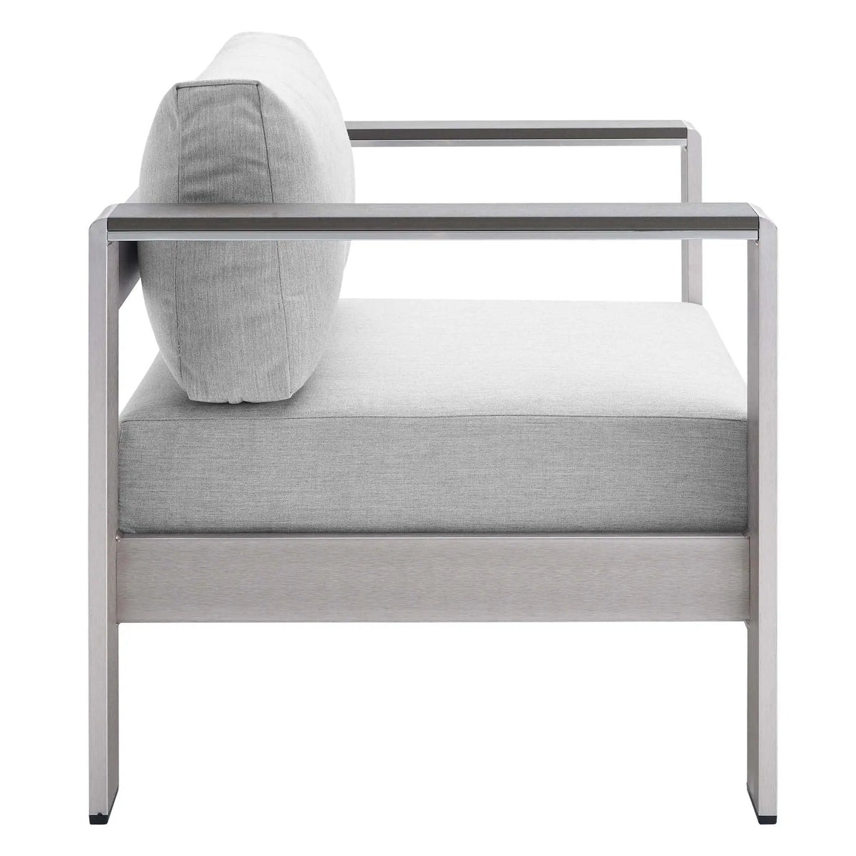 Shore 4 Piece Sunbrella Fabric Outdoor Patio Aluminum Set by Modway by HouseOfZazla