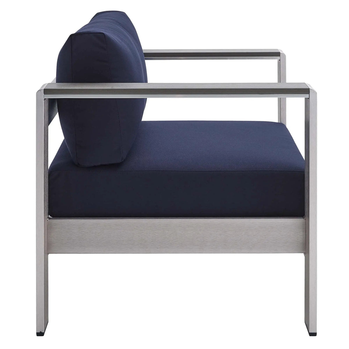 Shore 4 Piece Sunbrella Fabric Outdoor Patio Aluminum Set by Modway by HouseOfZazla