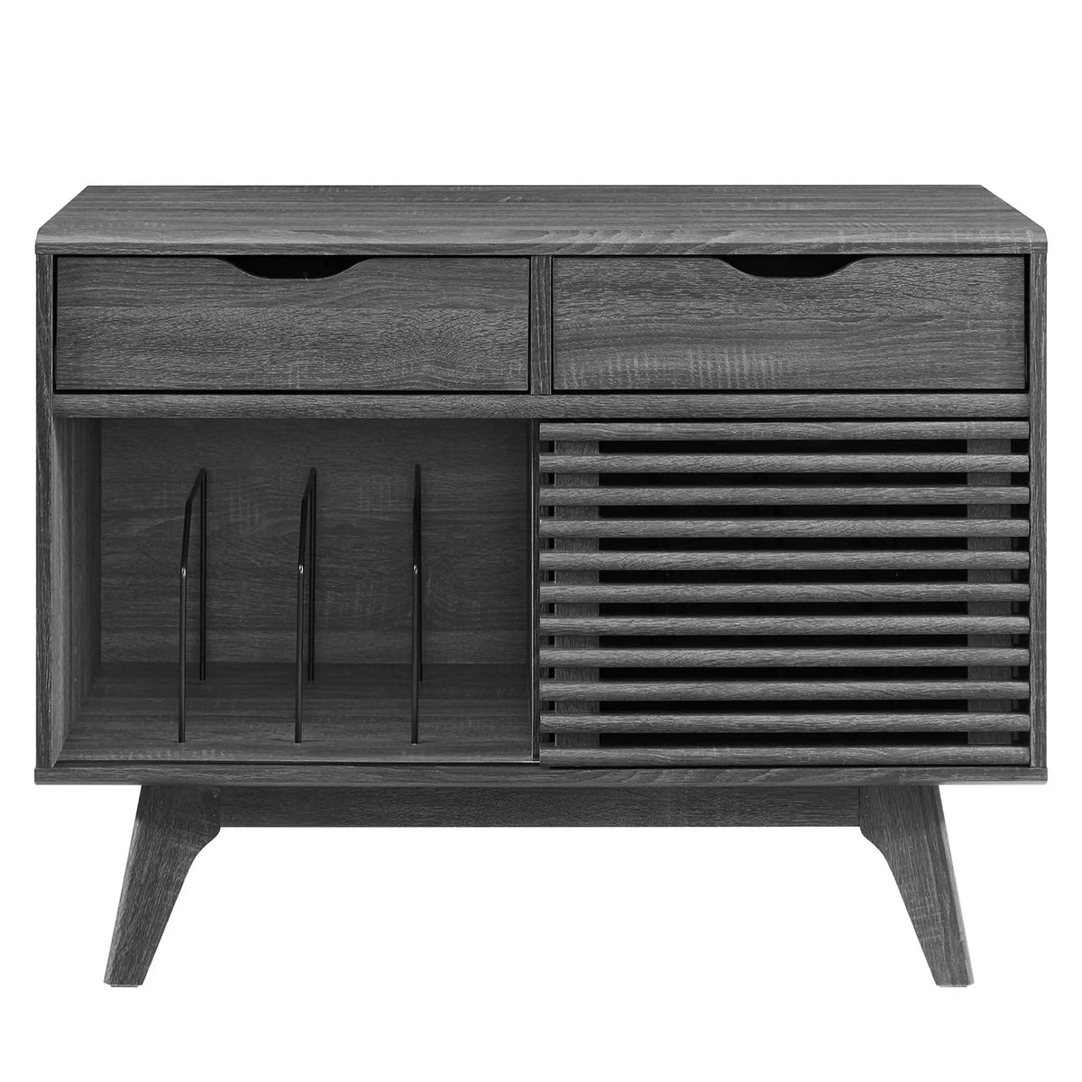 Render Vinyl Record Display Stand by Modway by HouseOfZazla