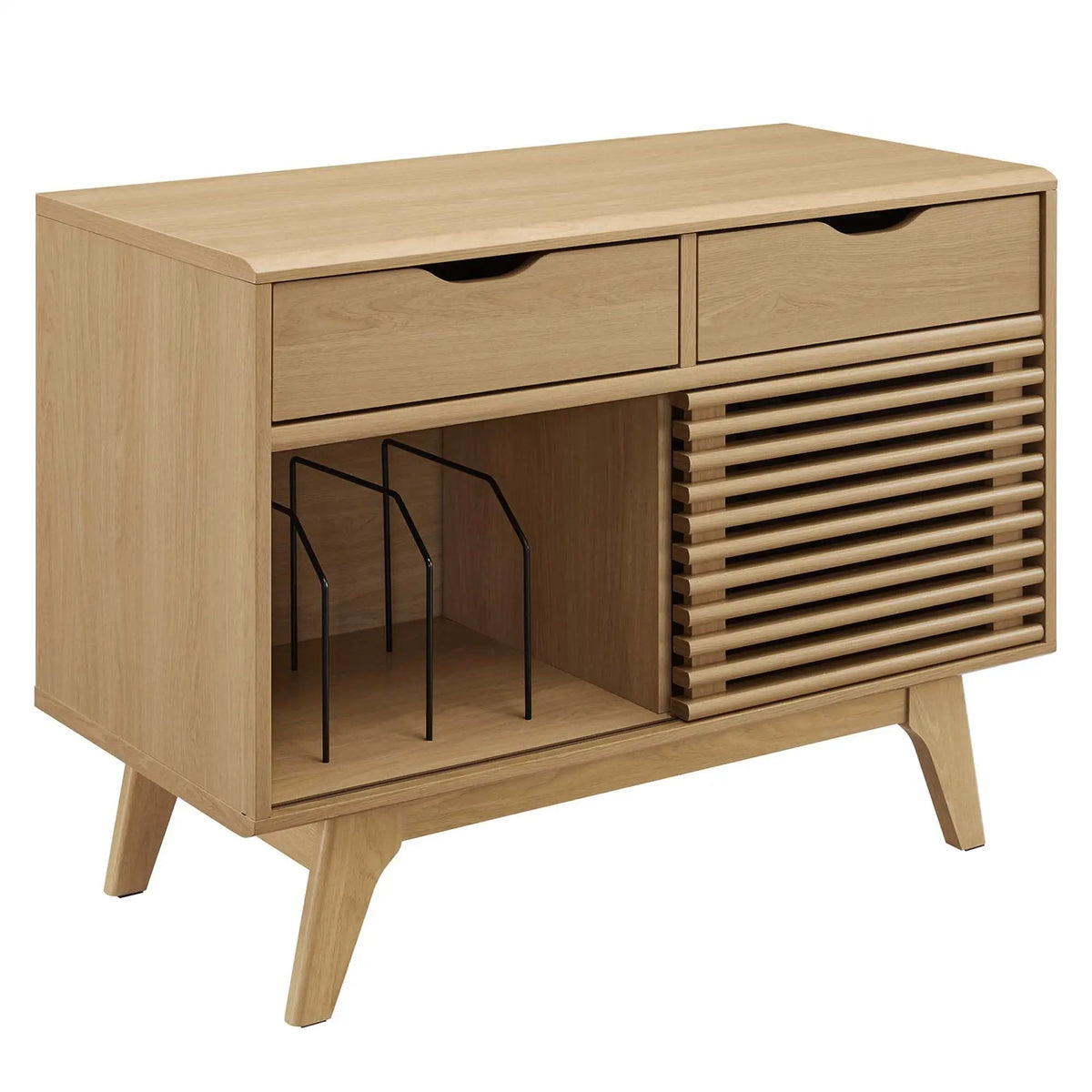 Render Vinyl Record Display Stand by Modway by HouseOfZazla