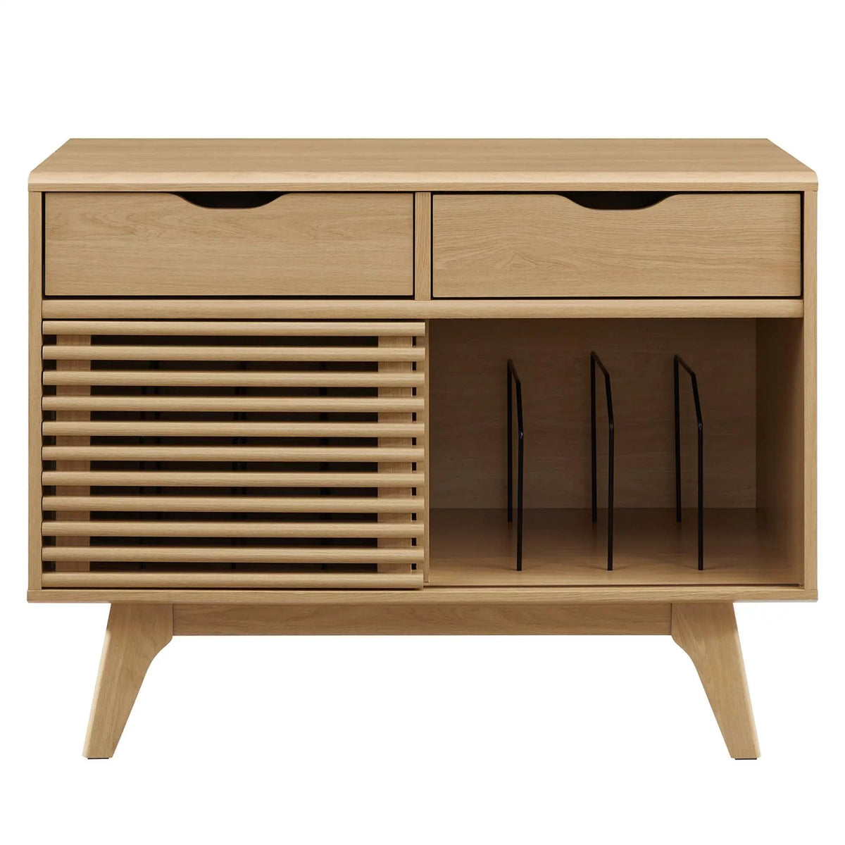 Render Vinyl Record Display Stand by Modway by HouseOfZazla
