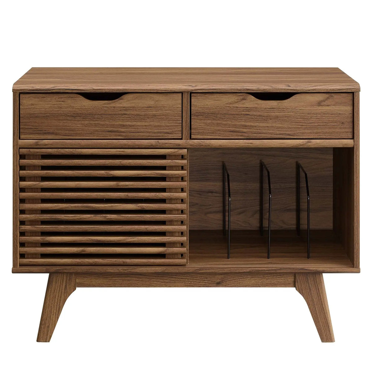 Render Vinyl Record Display Stand by Modway by HouseOfZazla