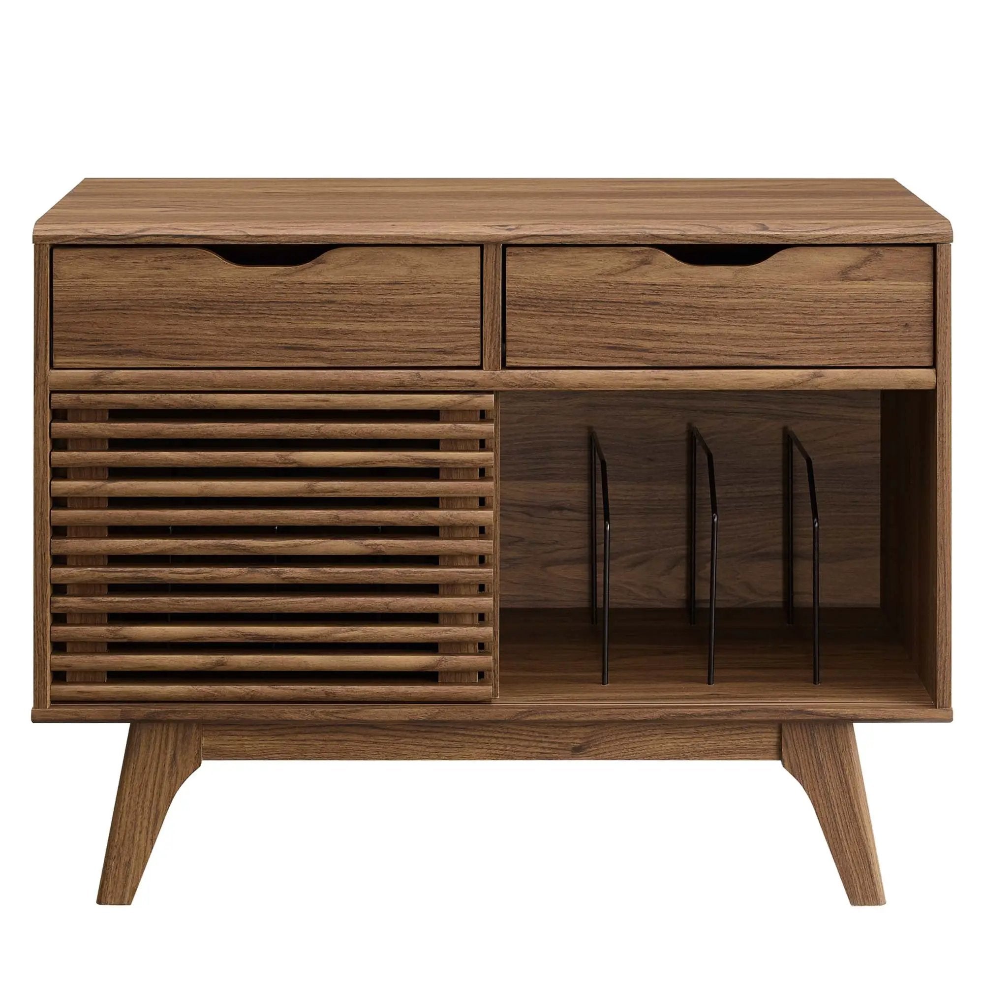 Render Vinyl Record Display Stand by Modway by HouseOfZazla