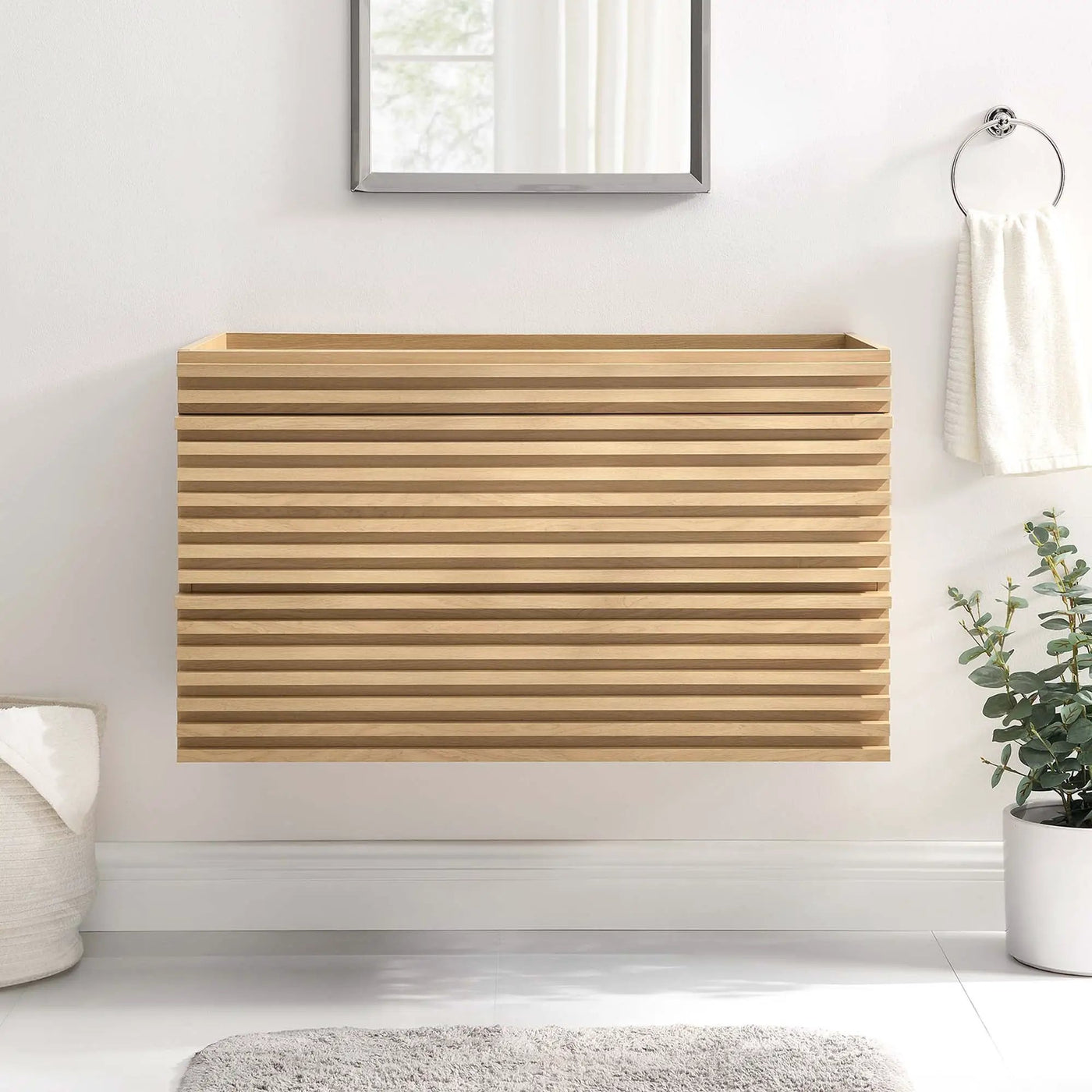Render 36" Wall-Mount Bathroom Vanity Cabinet by Modway by HouseOfZazla