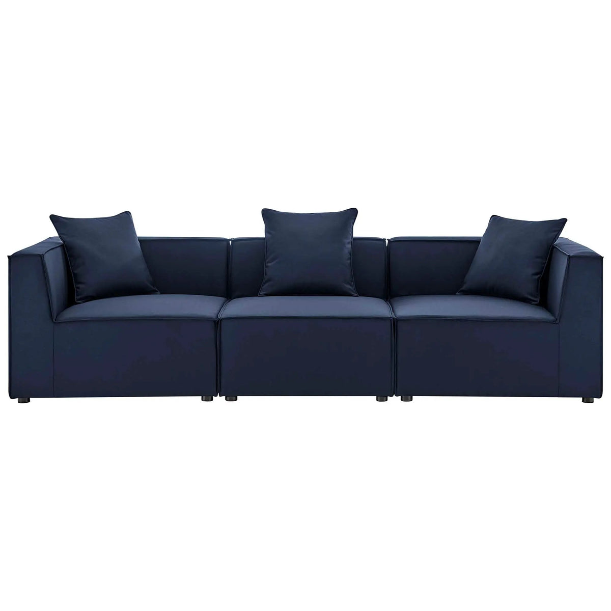Saybrook 3-Piece Outdoor Patio Upholstered Sectional Sofa by Modway by HouseOfZazla