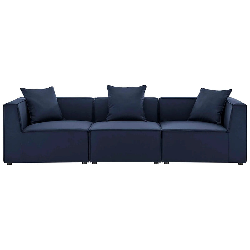 Saybrook 3-Piece Outdoor Patio Upholstered Sectional Sofa by Modway by HouseOfZazla