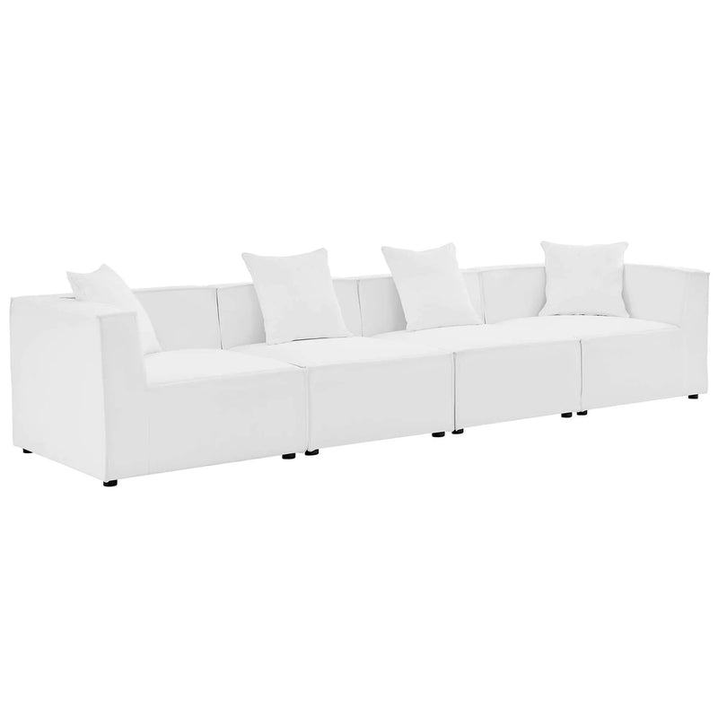 Saybrook 4-Piece Outdoor Patio Upholstered Sectional Sofa by Modway by HouseOfZazla