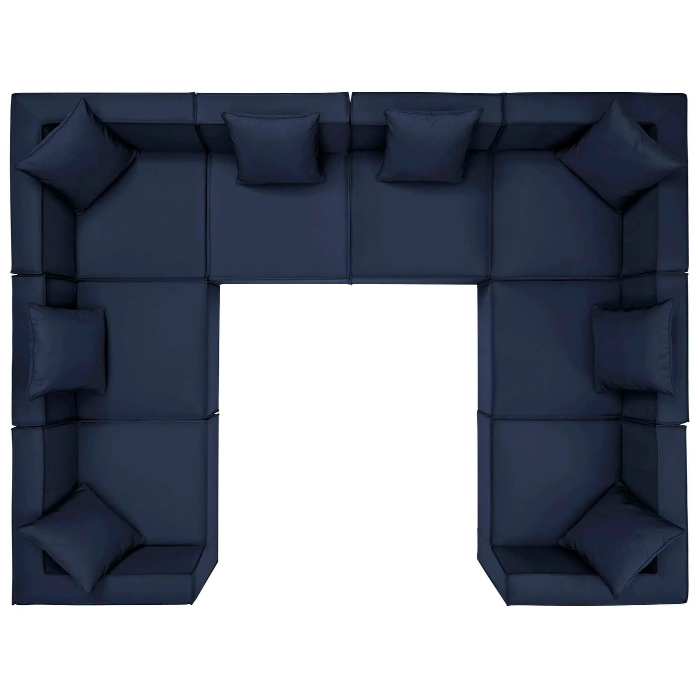 Saybrook 8-Piece Outdoor Patio Upholstered Sectional Sofa by Modway by HouseOfZazla