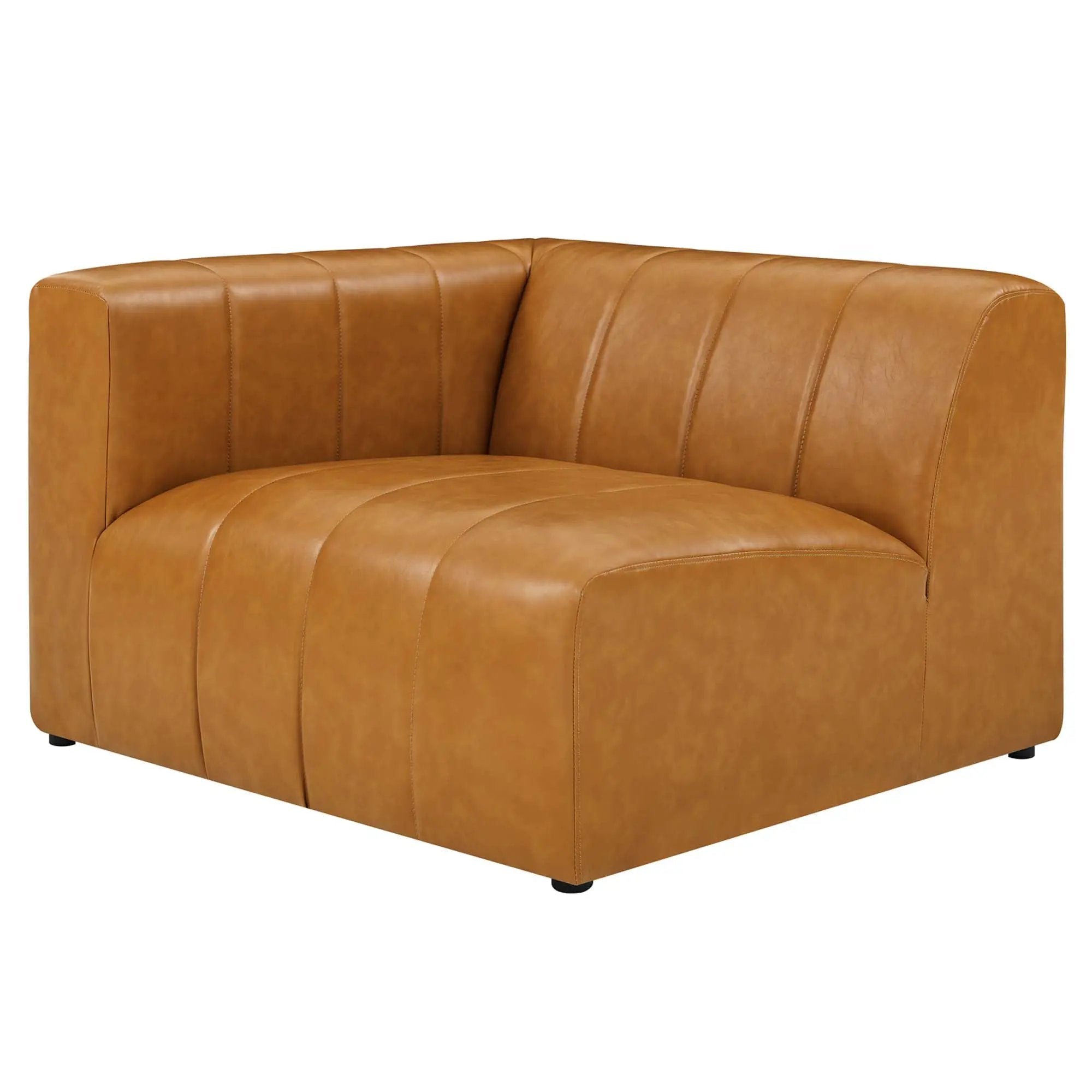 Bartlett Vegan Leather Left-Arm Chair by Modway by HouseOfZazla