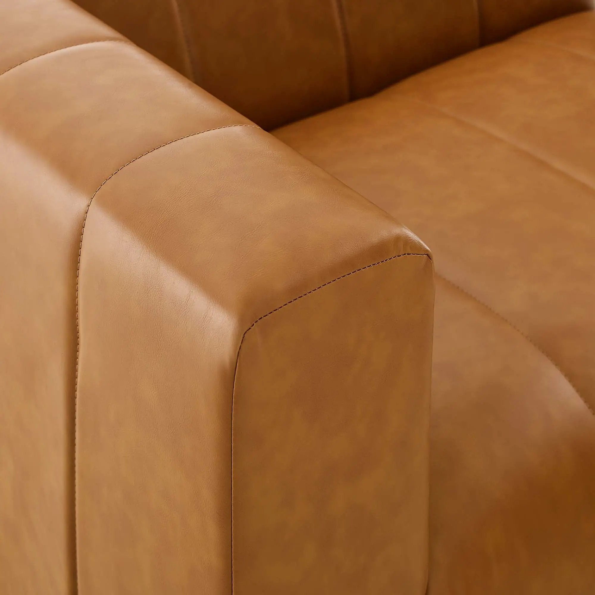Bartlett Vegan Leather Left-Arm Chair by Modway by HouseOfZazla
