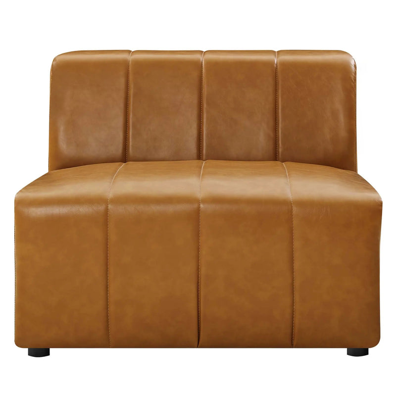 Bartlett Vegan Leather Armless Chair by Modway by HouseOfZazla