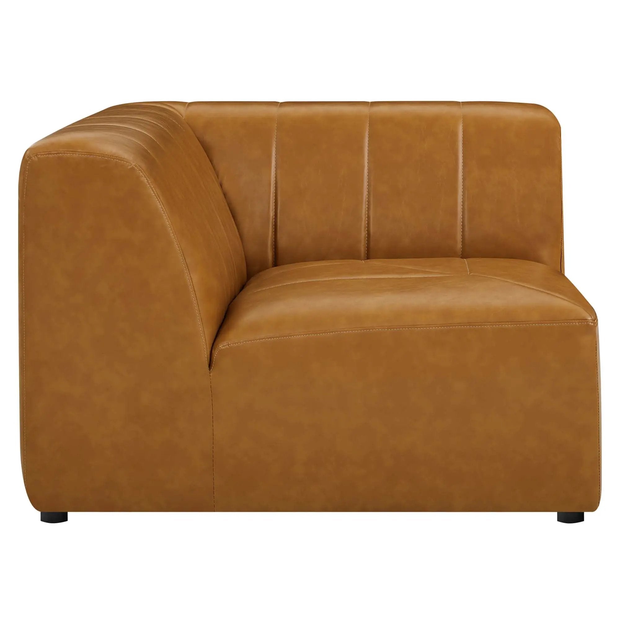Bartlett Vegan Leather Corner Chair by Modway by HouseOfZazla